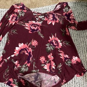 short floral dress